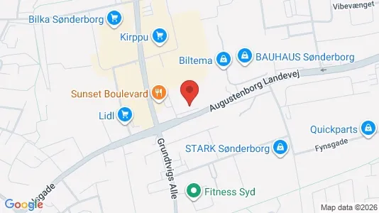 Kantorruimte te huur i Sønderborg - Foto uit Google Street View