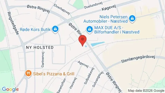 Office spaces for rent i Næstved - Photo from Google Street View