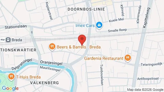 Office spaces for rent i Breda - Photo from Google Street View