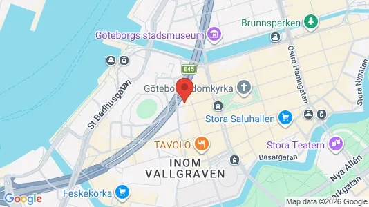 Kontorlokaler til leje i Gøteborg Centrum - Foto fra Google Street View