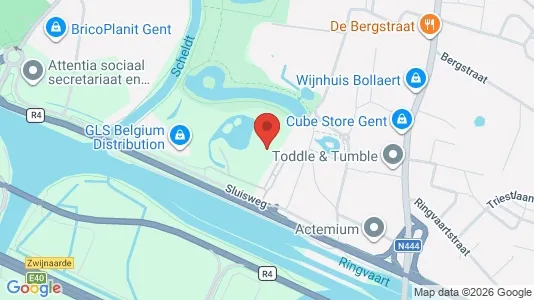 Liikekiinteistöt Vuokrattavana i Merelbeke - Kuva Google Street Viewstä