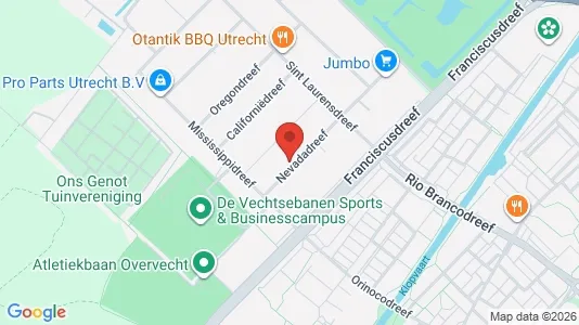 Lokaler til leie i Utrecht Overvecht – Bilde fra Google Street View