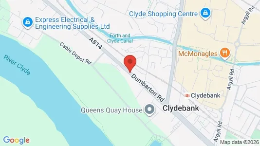 Commercial properties for sale i Clydebank - Dunbartonshire - Photo from Google Street View