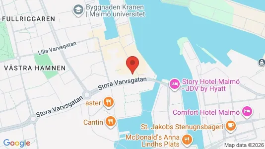 Kontorslokaler för uthyrning i Malmö Centrum – Foto från Google Street View