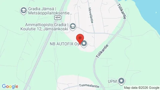 Magazijnen te huur i Jämsä - Foto uit Google Street View