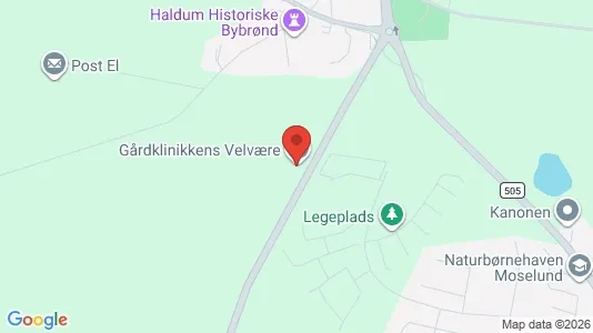 Varastot Vuokrattavana i Hinnerup - Kuva Google Street Viewstä