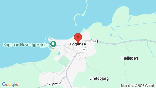 Butikslejemål til salg i Bogense - Foto fra Google Street View