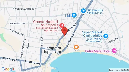 Gewerbeflächen zur Miete i Ierapetra – Foto von Google Street View