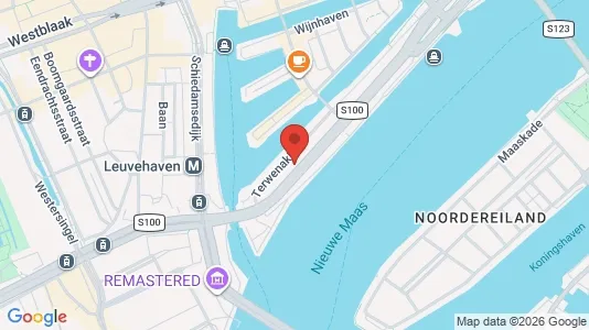 Office spaces for sale i Rotterdam Centrum - kort over placeringen