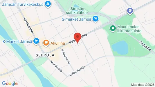 Kontorlokaler til salg i Jämsä - Foto fra Google Street View