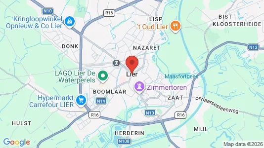 Lager zur Miete i Lier – Foto von Google Street View