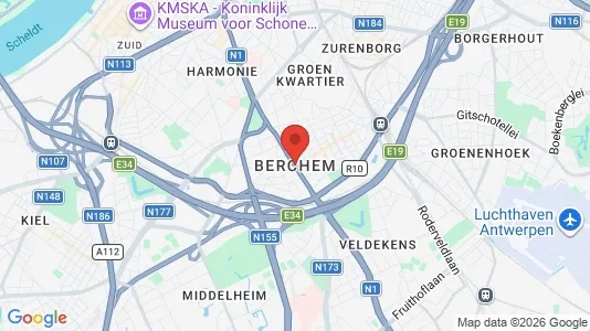 Office spaces for rent i Antwerp Berchem - Photo from Google Street View