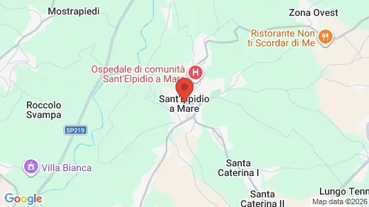 Gewerbeflächen zur Miete i Sant'Elpidio a Mare – Foto von Google Street View