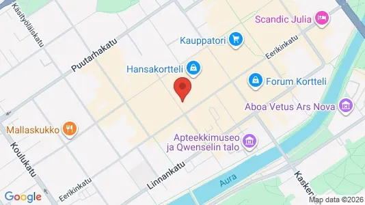 Gewerbeflächen zur Miete i Turku – Foto von Google Street View