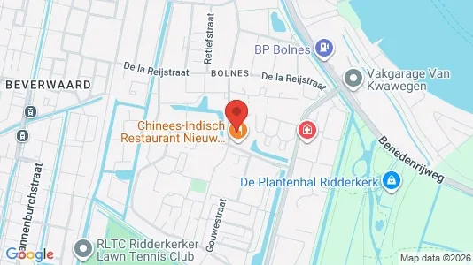 Lokaler til salg i Ridderkerk - kort over placeringen