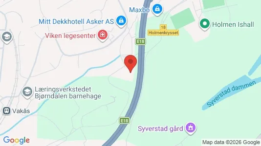 Büros zur Miete i Asker – Foto von Google Street View
