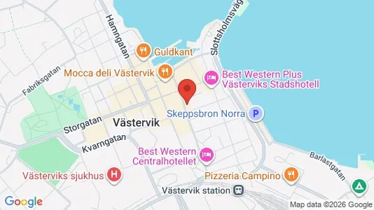 Kontorer til leie i Västervik – Bilde fra Google Street View