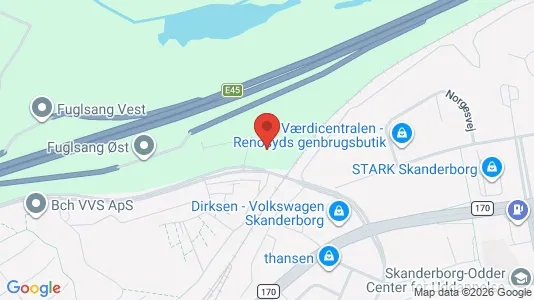 Kantorruimte te huur i Skanderborg - Foto uit Google Street View