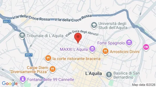 Liikekiinteistöt Vuokrattavana i L'Aquila - Kuva Google Street Viewstä