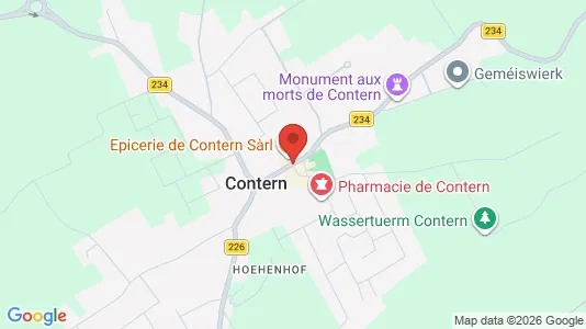 Toimistotilat Vuokrattavana i Contern - Kuva Google Street Viewstä