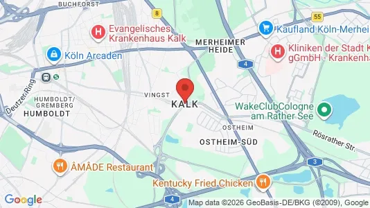 Kontorer til leie i Köln Kalk – Bilde fra Google Street View