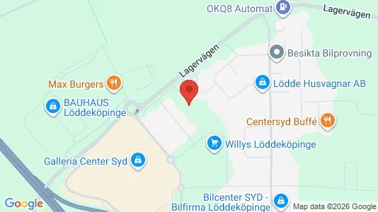 Liikekiinteistöt Vuokrattavana i Kävlinge - Kuva Google Street Viewstä
