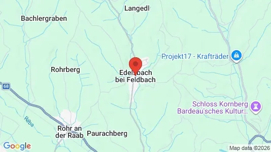 Werkstätte zur Miete i Edelsbach bei Feldbach – Foto von Google Street View