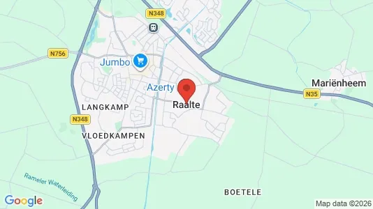Lokaler til leje i Raalte - Foto fra Google Street View