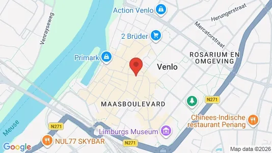 Lokaler til leje i Venlo - Foto fra Google Street View