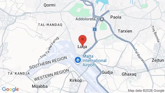 Büros zur Miete i Ħal Luqa – Foto von Google Street View