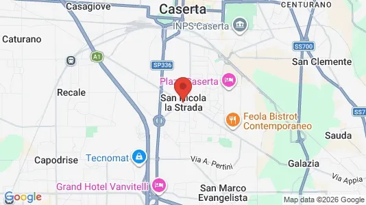 Lager zur Miete i San Nicola la Strada - kort over placeringen