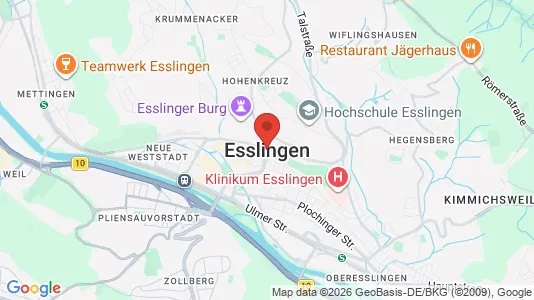 Lager zur Miete i Esslingen – Foto von Google Street View