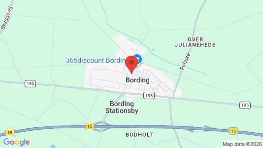 Kontorlokaler til leje i Bording - Foto fra Google Street View