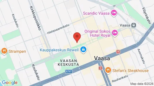 Bedrijfsruimtes te huur i Vaasa - Foto uit Google Street View