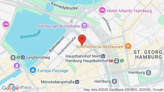 Kontorlokaler til leje i Hamborg Mitte - Foto fra Google Street View