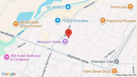 Kantorruimte te huur i Prievidza - Foto uit Google Street View
