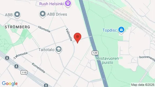 Office spaces for rent i Helsinki Läntinen - kort over placeringen