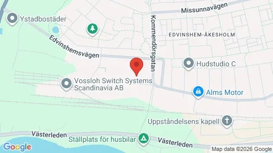 Kontorlokaler til leje i Ystad - Foto fra Google Street View