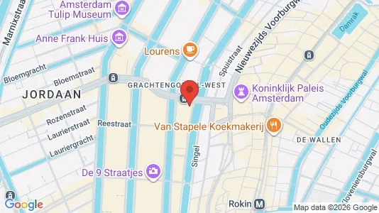 Lokaler til leje i Amsterdam Centrum - Foto fra Google Street View