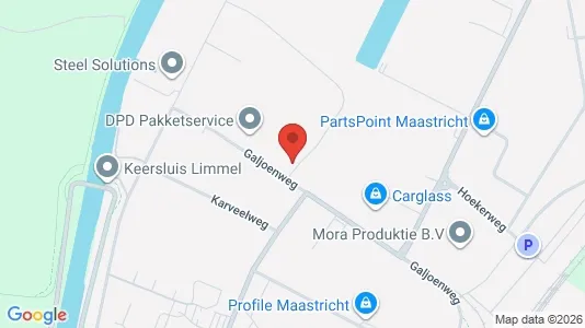 Office spaces for rent i Maastricht - kort over placeringen