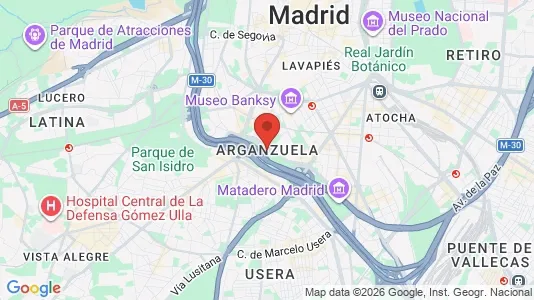 Commercial properties for sale i Madrid Arganzuela - Photo from Google Street View