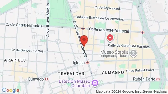 Lokaler til leje i Madrid Chamberí - Foto fra Google Street View
