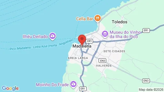 Shops for rent i Madalena - Photo from Google Street View