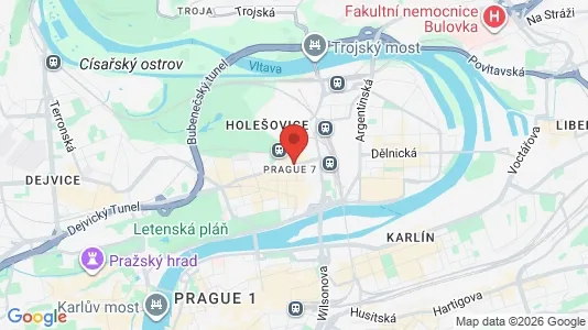 Büros zur Miete i Prag 7 – Foto von Google Street View
