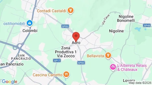 Lager zur Miete i Adro – Foto von Google Street View