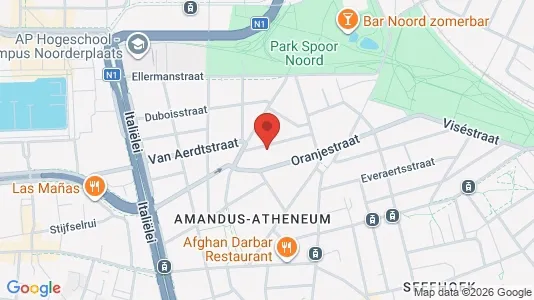 Office spaces for rent i Stad Antwerp - kort over placeringen