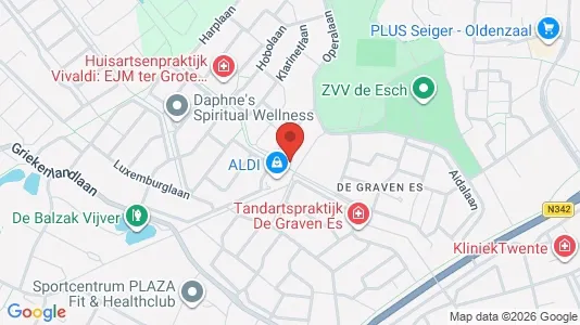 Lokaler til leje i Oldenzaal - Foto fra Google Street View