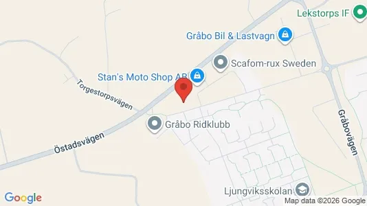 Lagerlokaler til leje i Lerum - Foto fra Google Street View