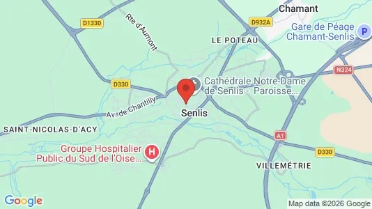 Bedrijfsruimtes te huur i Senlis - Foto uit Google Street View