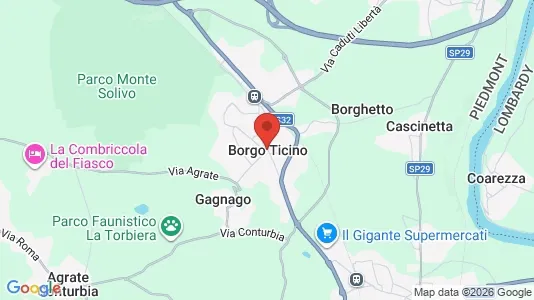 Commercial properties for sale i Borgo Ticino - Photo from Google Street View